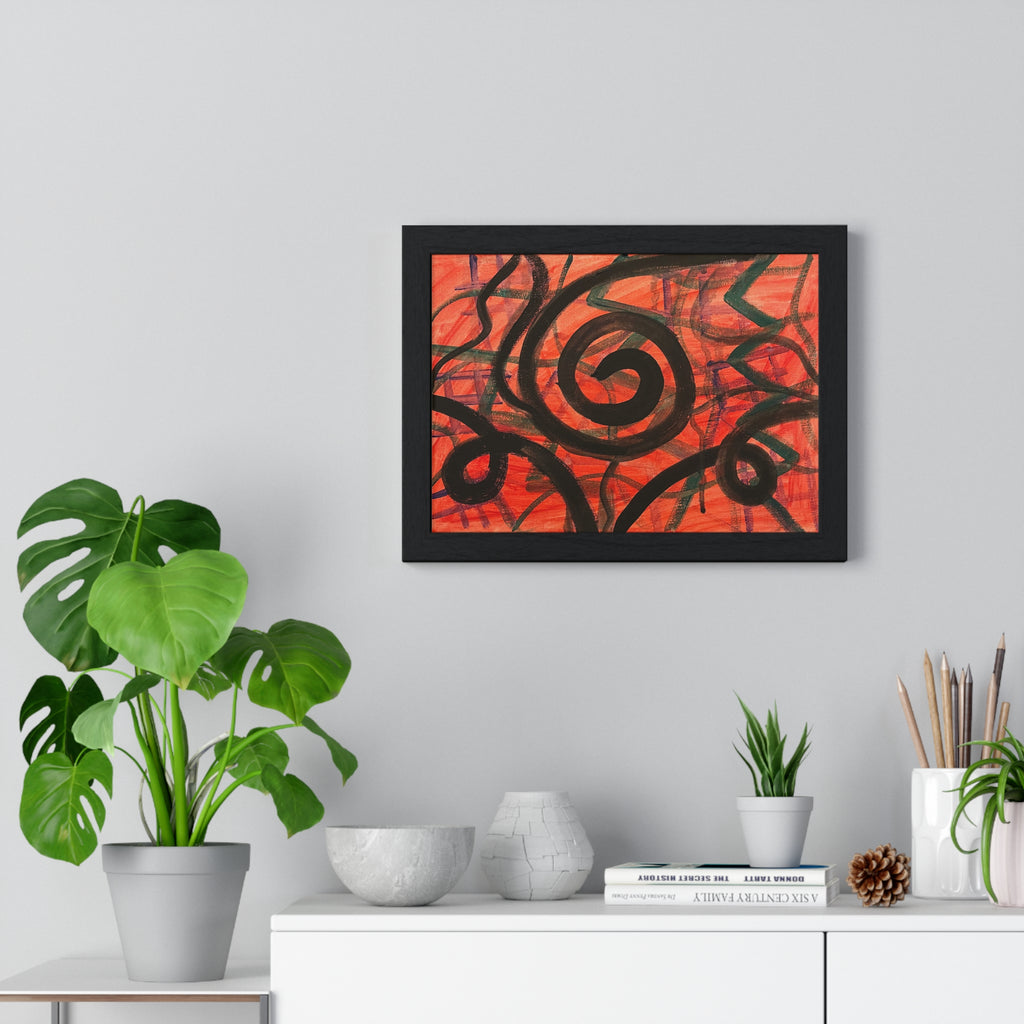 Horizontal Framed Poster