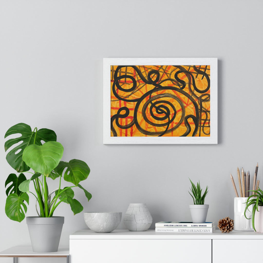 Horizontal Framed Poster