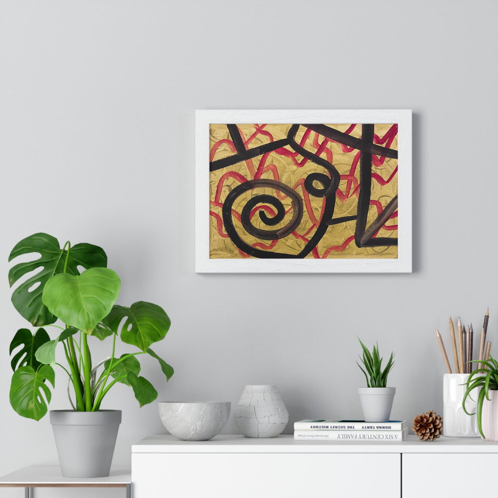 Horizontal Framed Poster