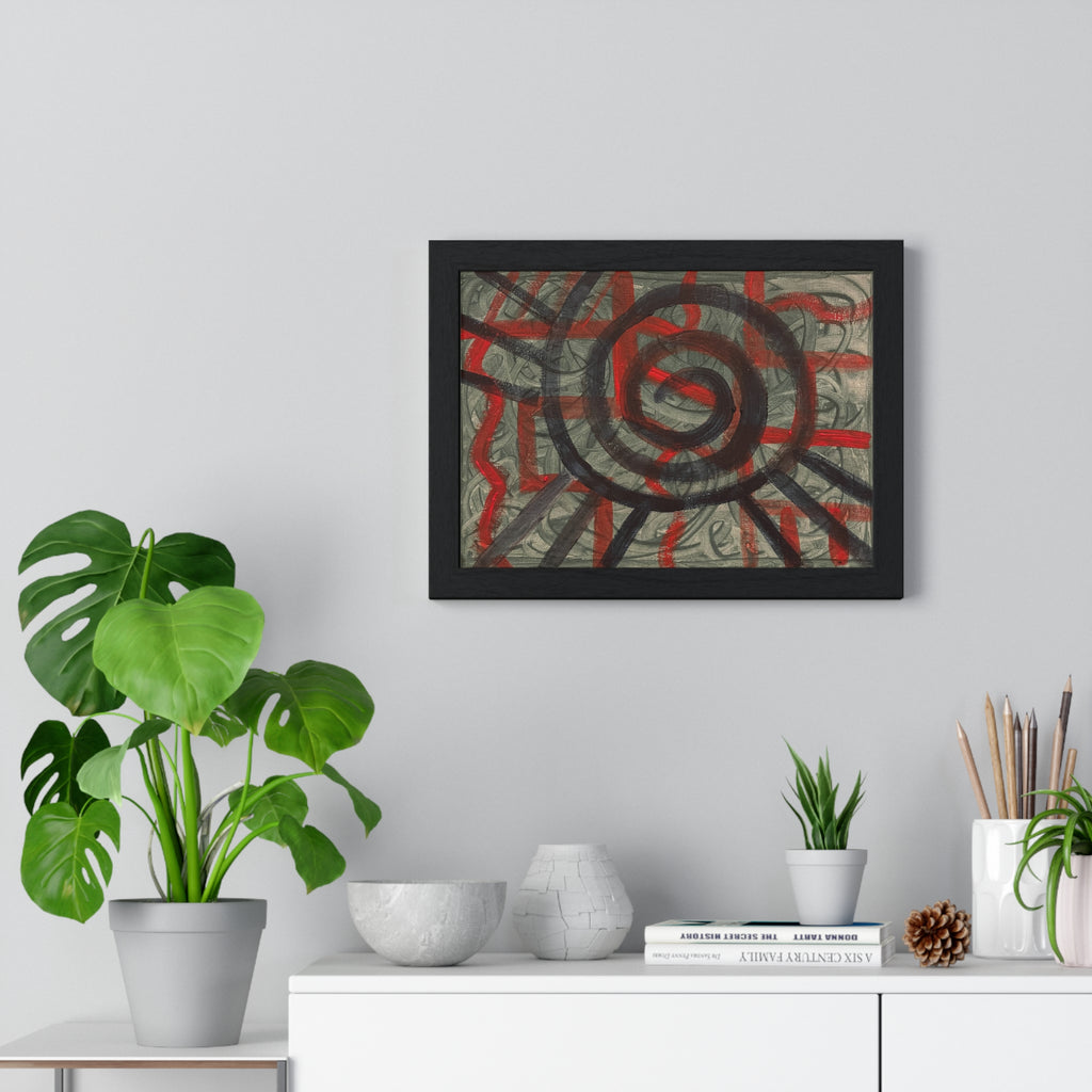 Horizontal Framed Poster