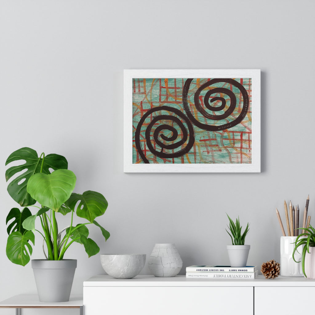 Horizontal Framed Poster
