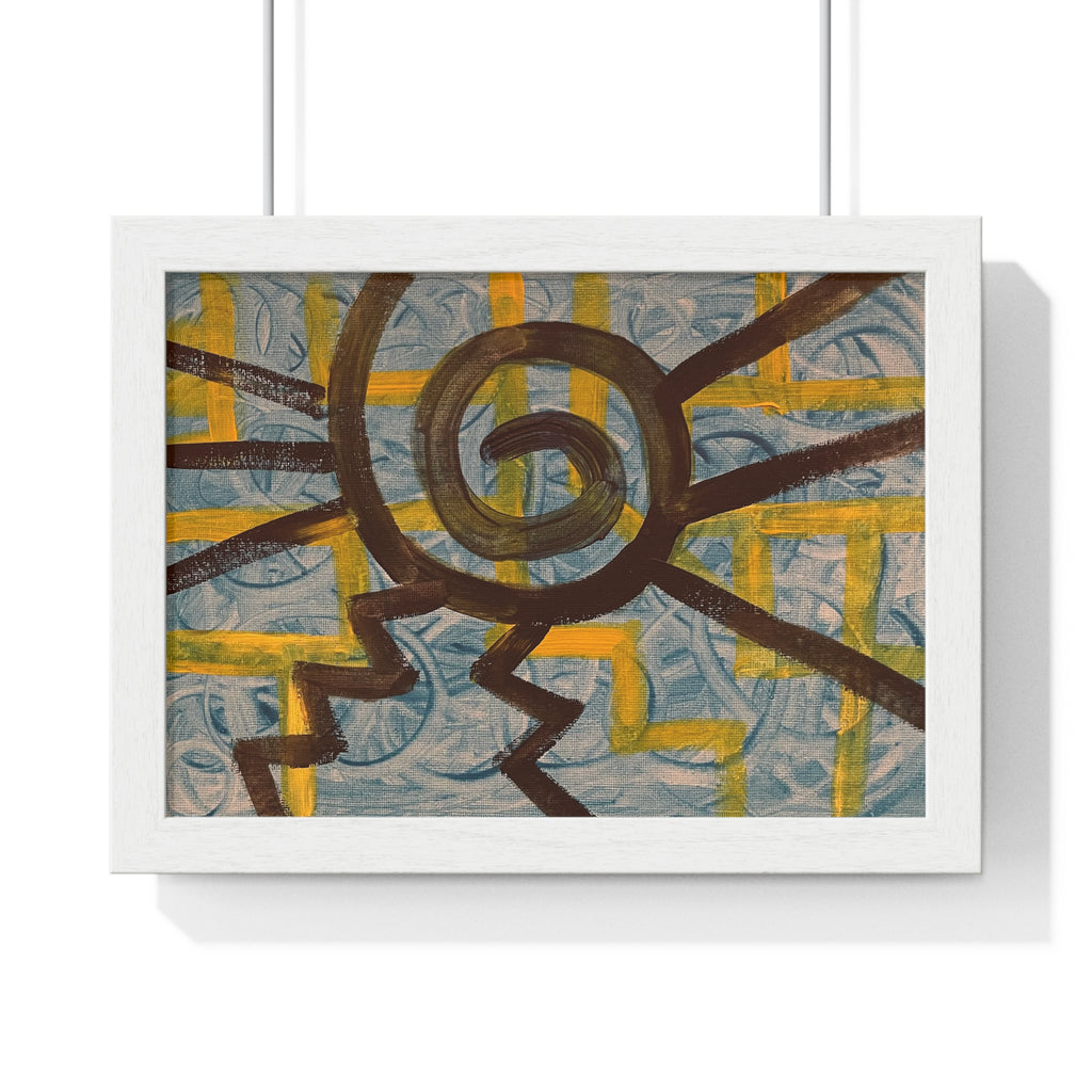 Horizontal Framed Poster