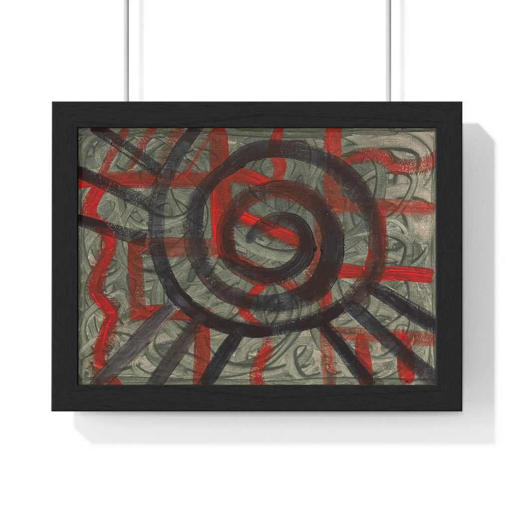 Horizontal Framed Poster