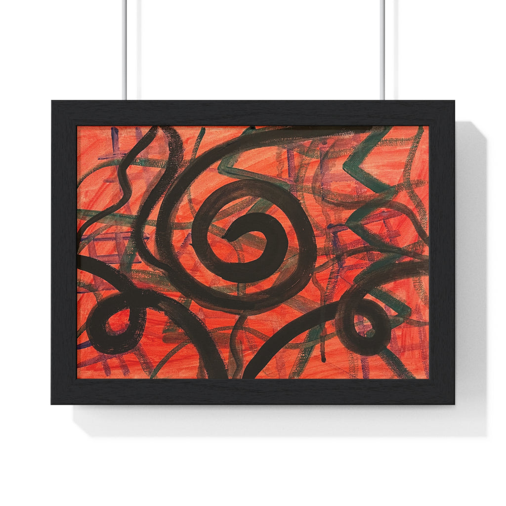 Horizontal Framed Poster