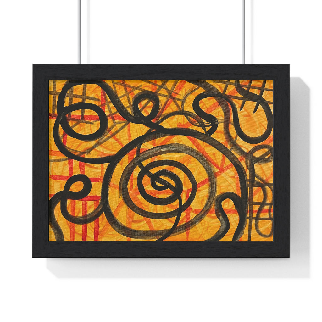 Horizontal Framed Poster