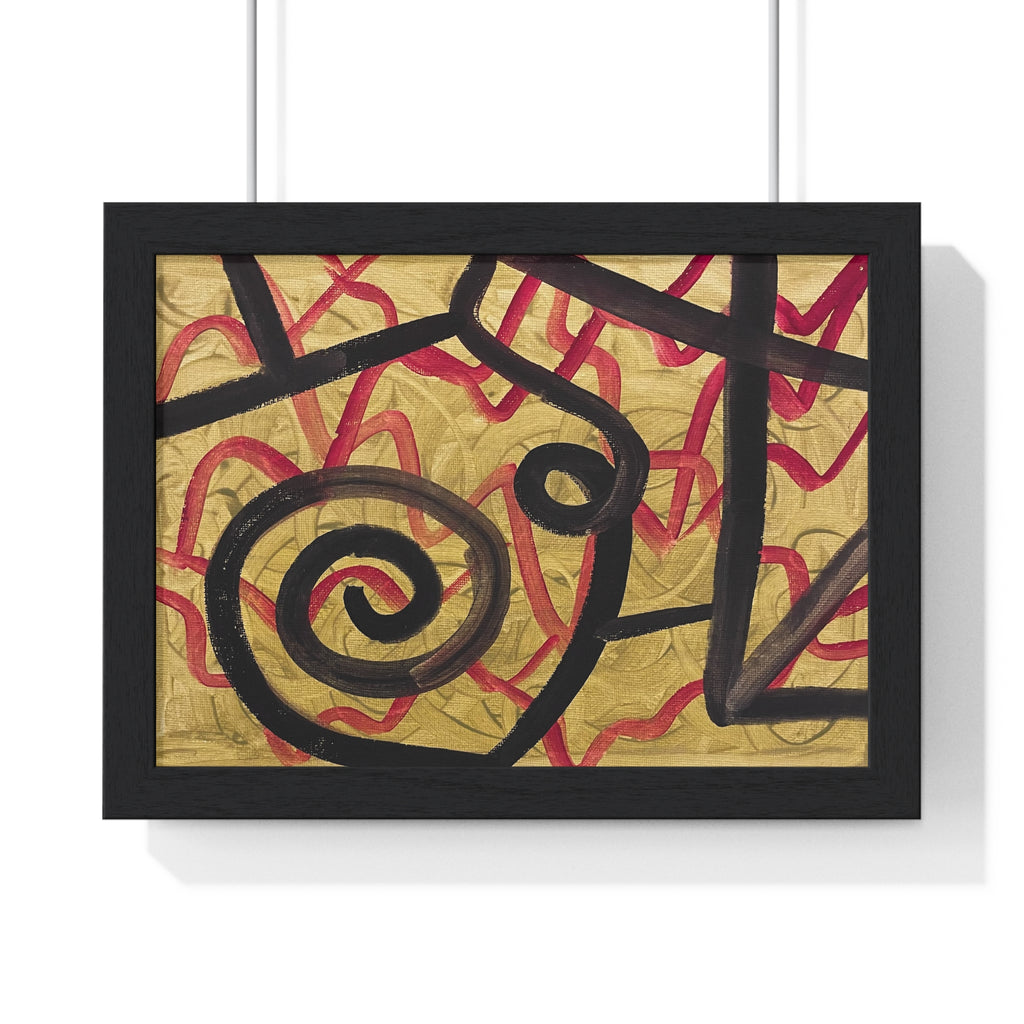 Horizontal Framed Poster