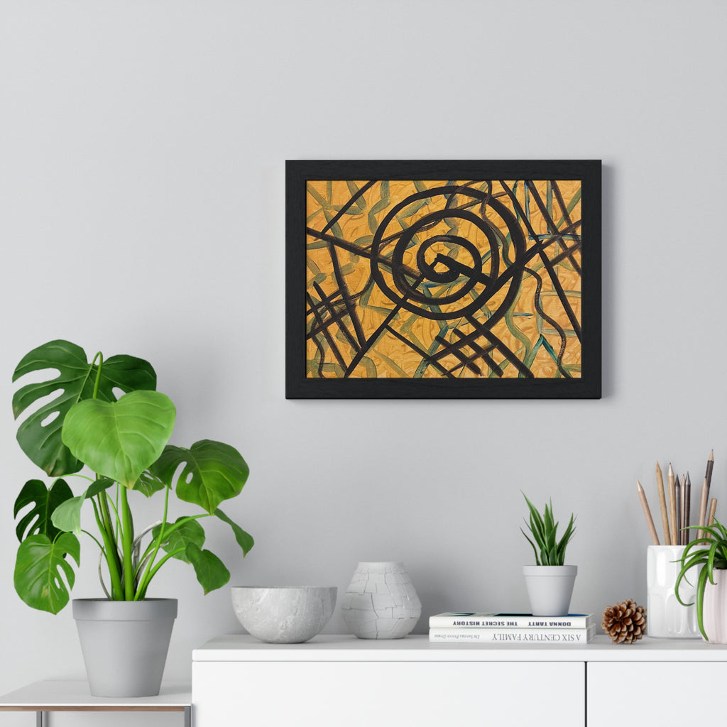 Horizontal Framed Poster