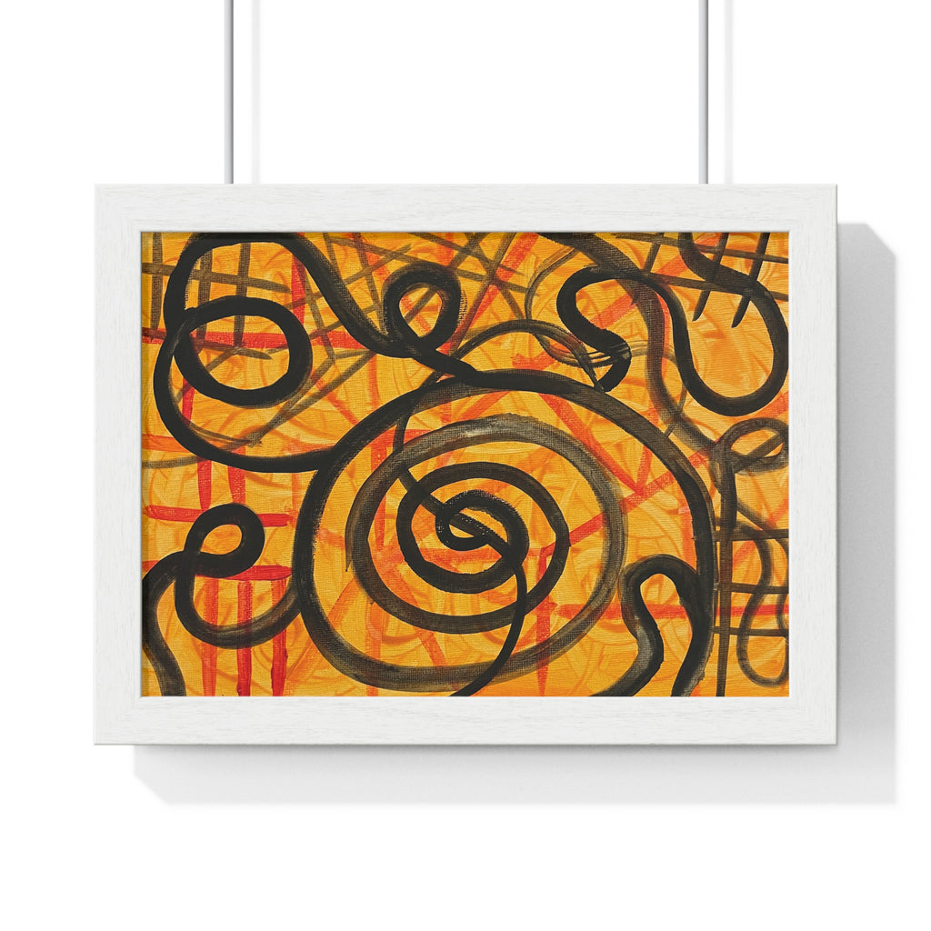 Horizontal Framed Poster