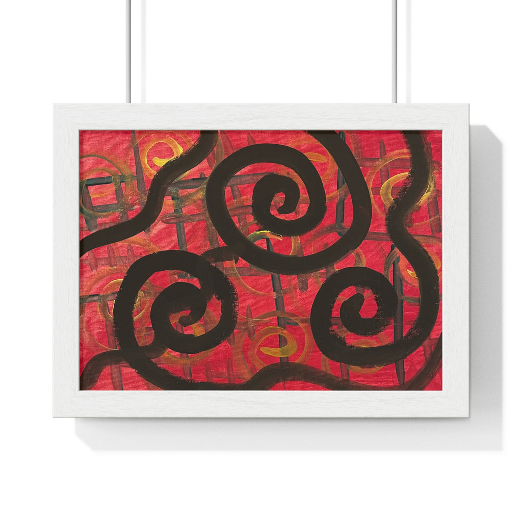 Horizontal Framed Poster