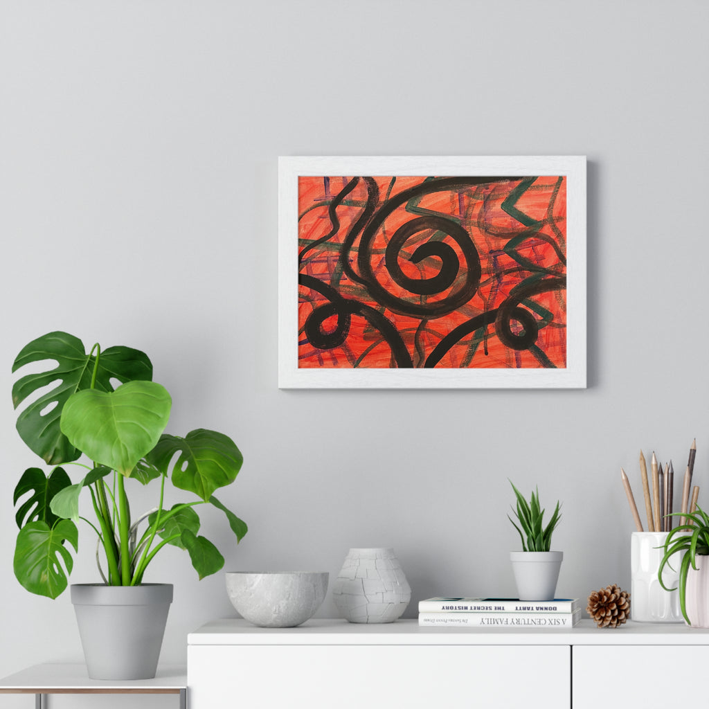 Horizontal Framed Poster