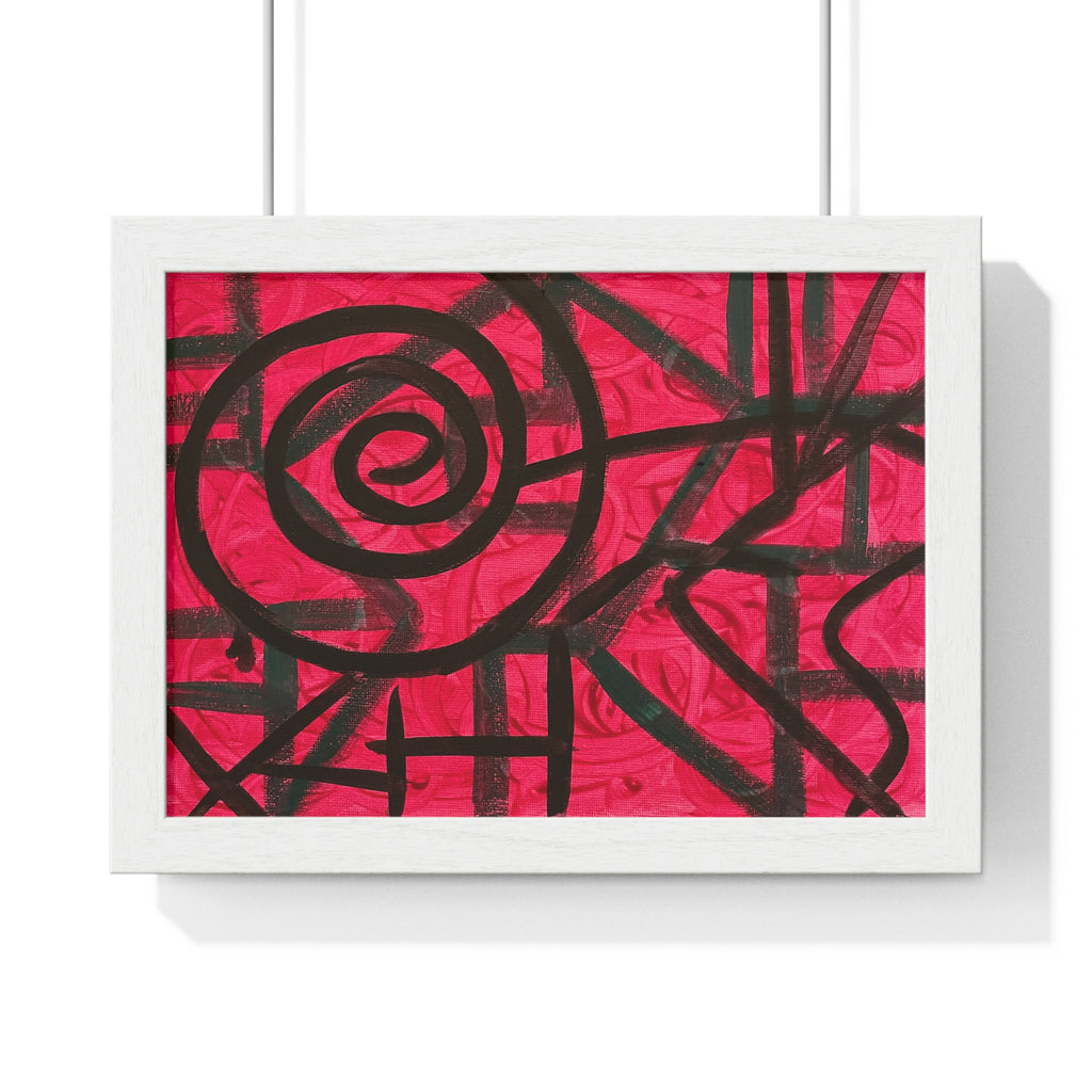Horizontal Framed Poster