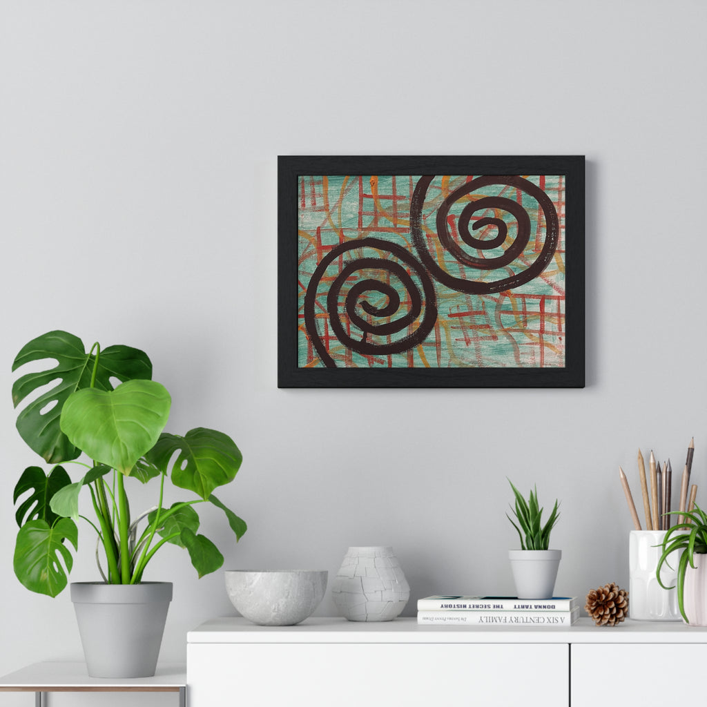Horizontal Framed Poster