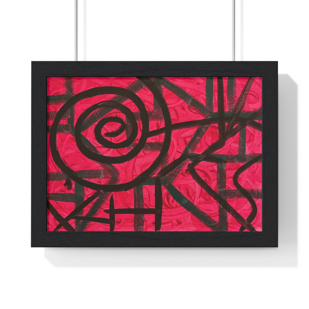 Horizontal Framed Poster